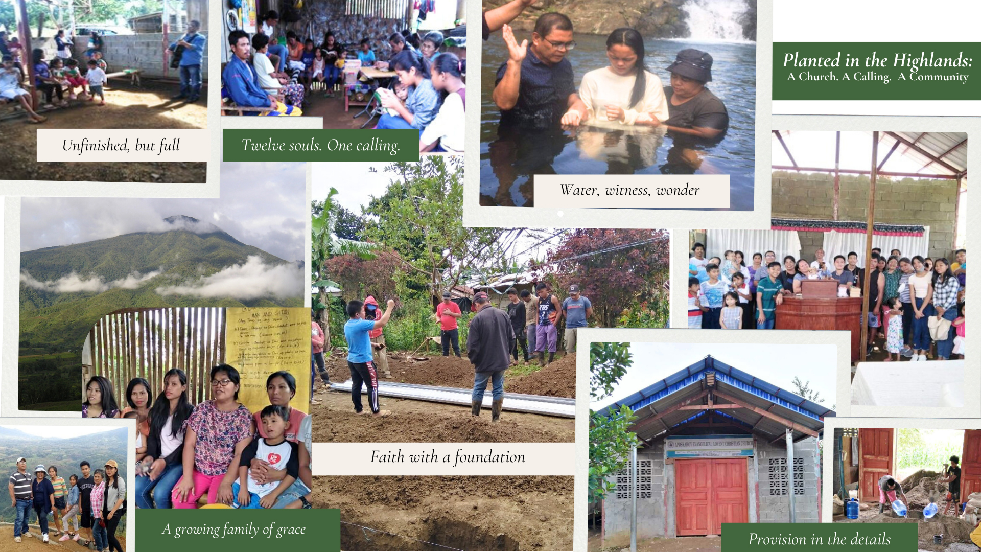 philippines church plant collage