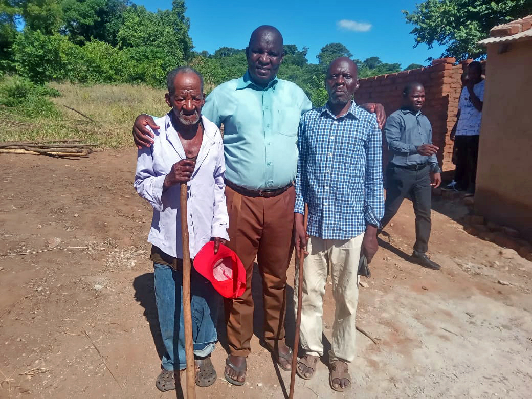 two elderly men come to faith mozambique